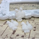 Love Birds Cabochons - 5pcs